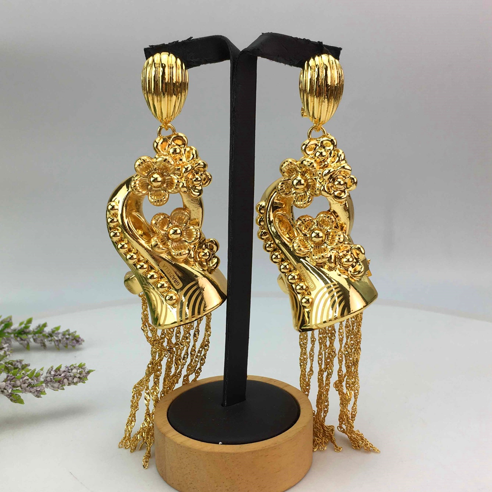 Women Accessories Dubai - Yuminglai-Big Water Drop Brincos para Mulheres,